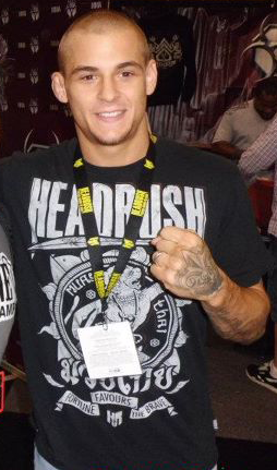Dustin Poirier en UFC 242